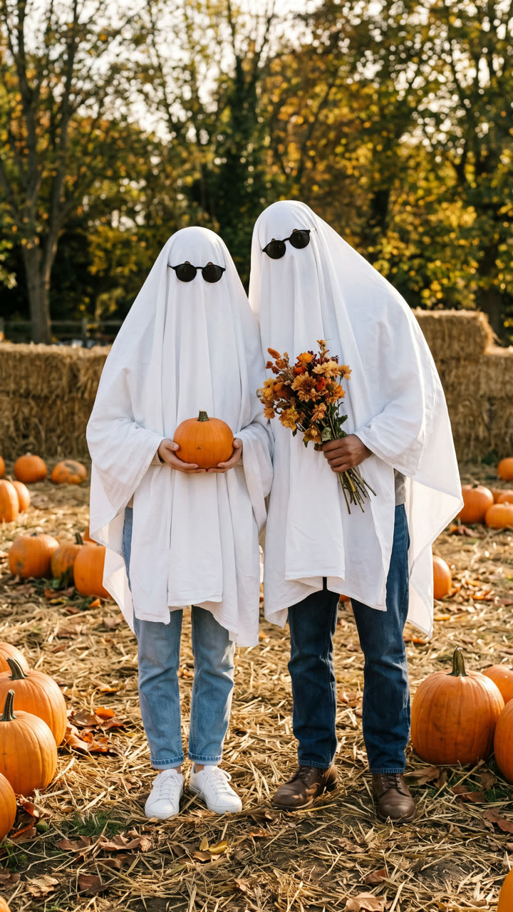Ghost Photoshoot result made with AI