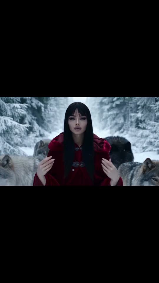 The original AI Red Riding Hood reel by @ai.creatorledii