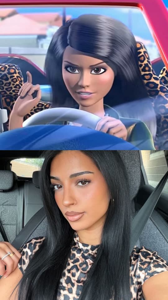 Barbie and Raquelle AI video example