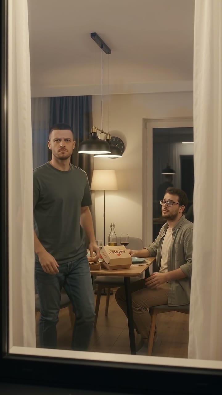 Caught at the Window result made with AI