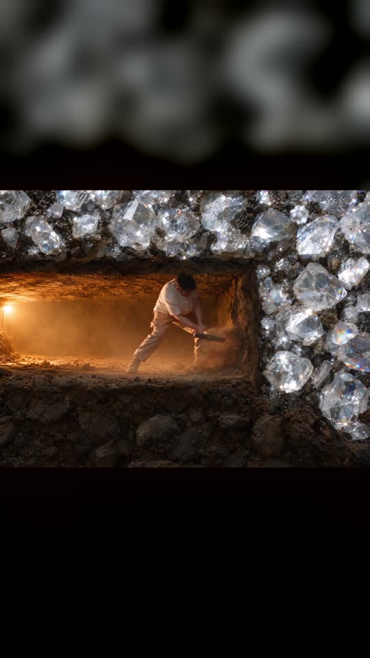 The original Diamond Miner Meme reel by @sixtyrich