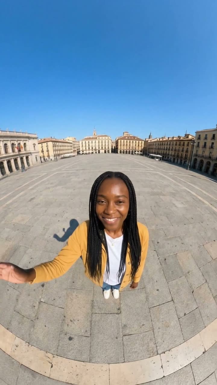 Earth Zoom Out AI video example