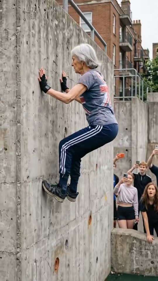 The original Grandma Parkour reel by @mrzuno