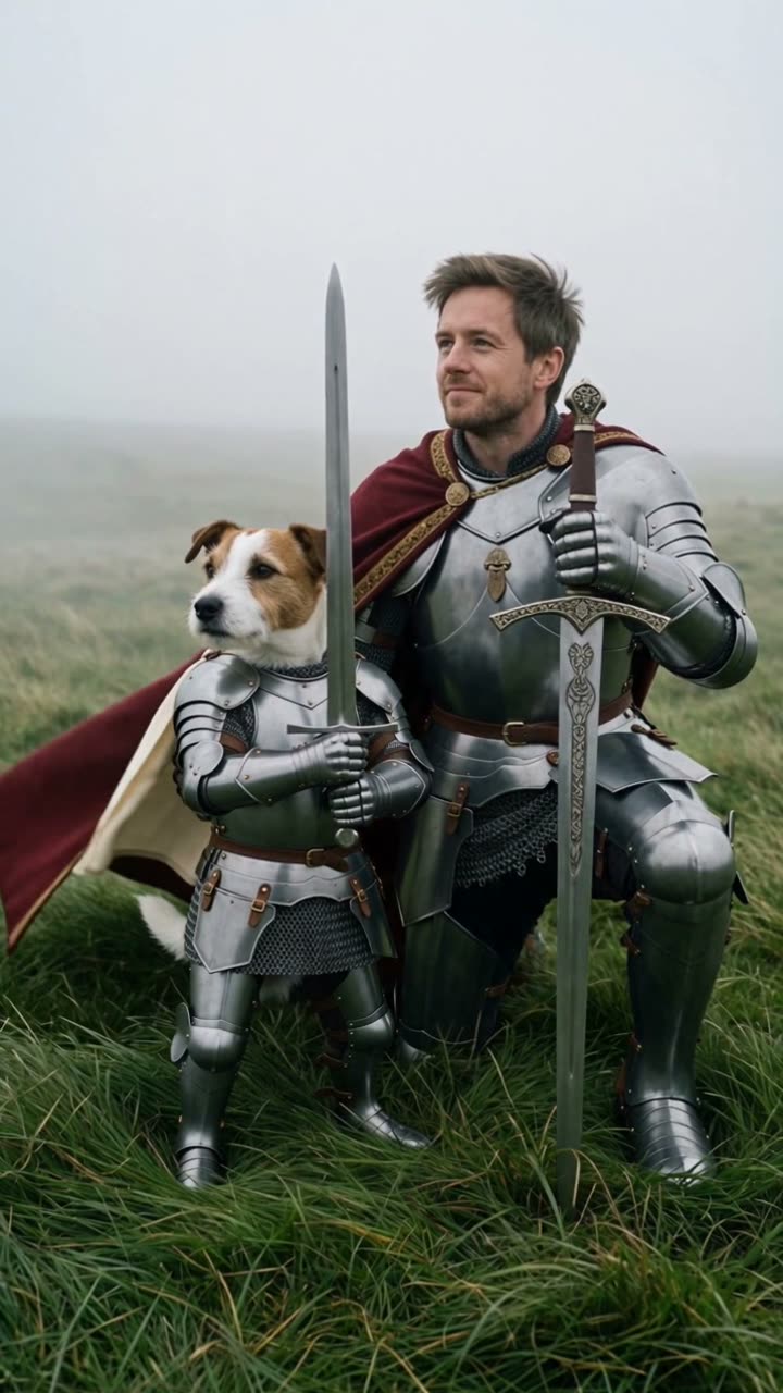 Knight Cat result made with AI