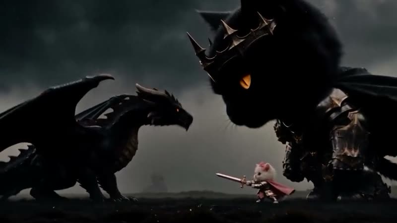 The original Dragon quest Knight Cat reel by @aimak.s
