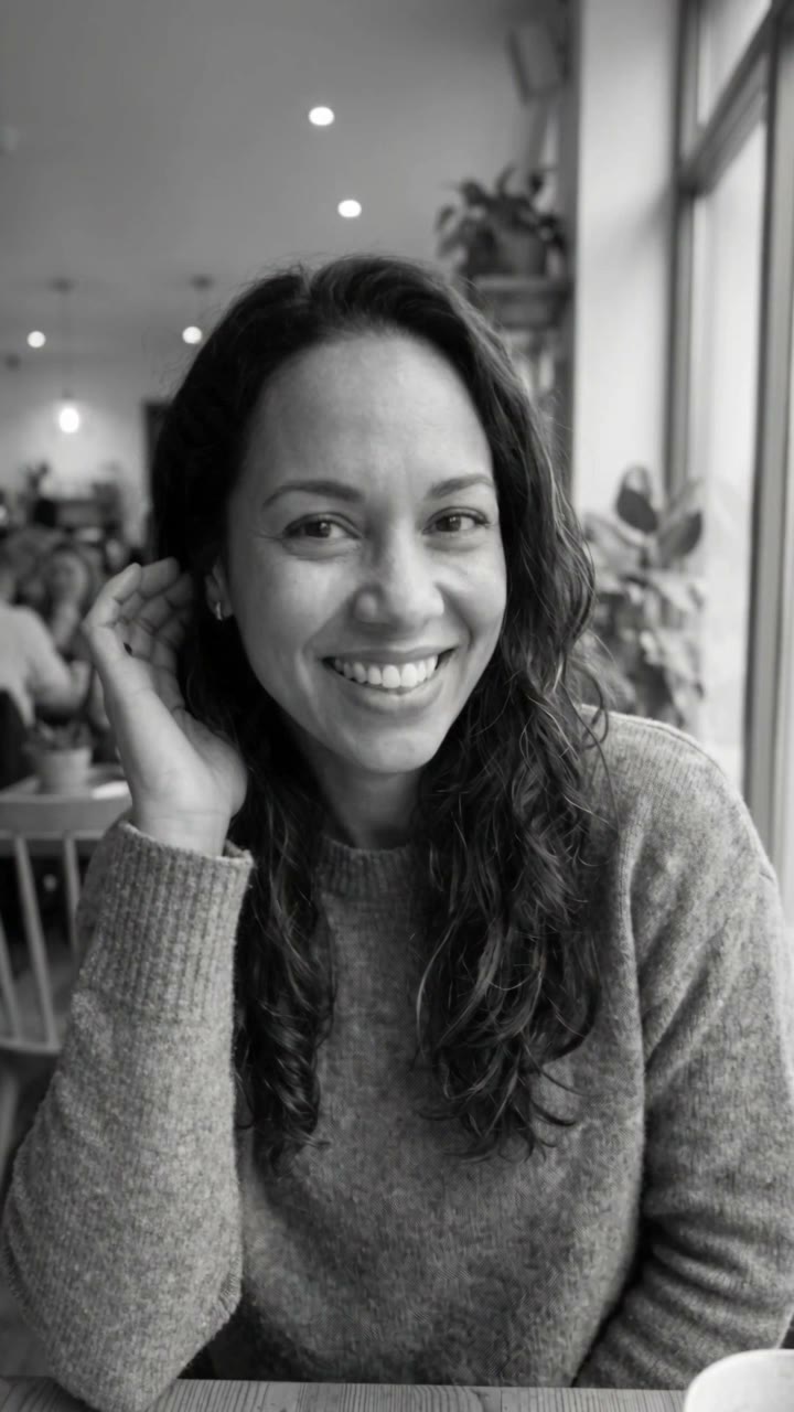 Photogenic Filter example video, made with AI-made people