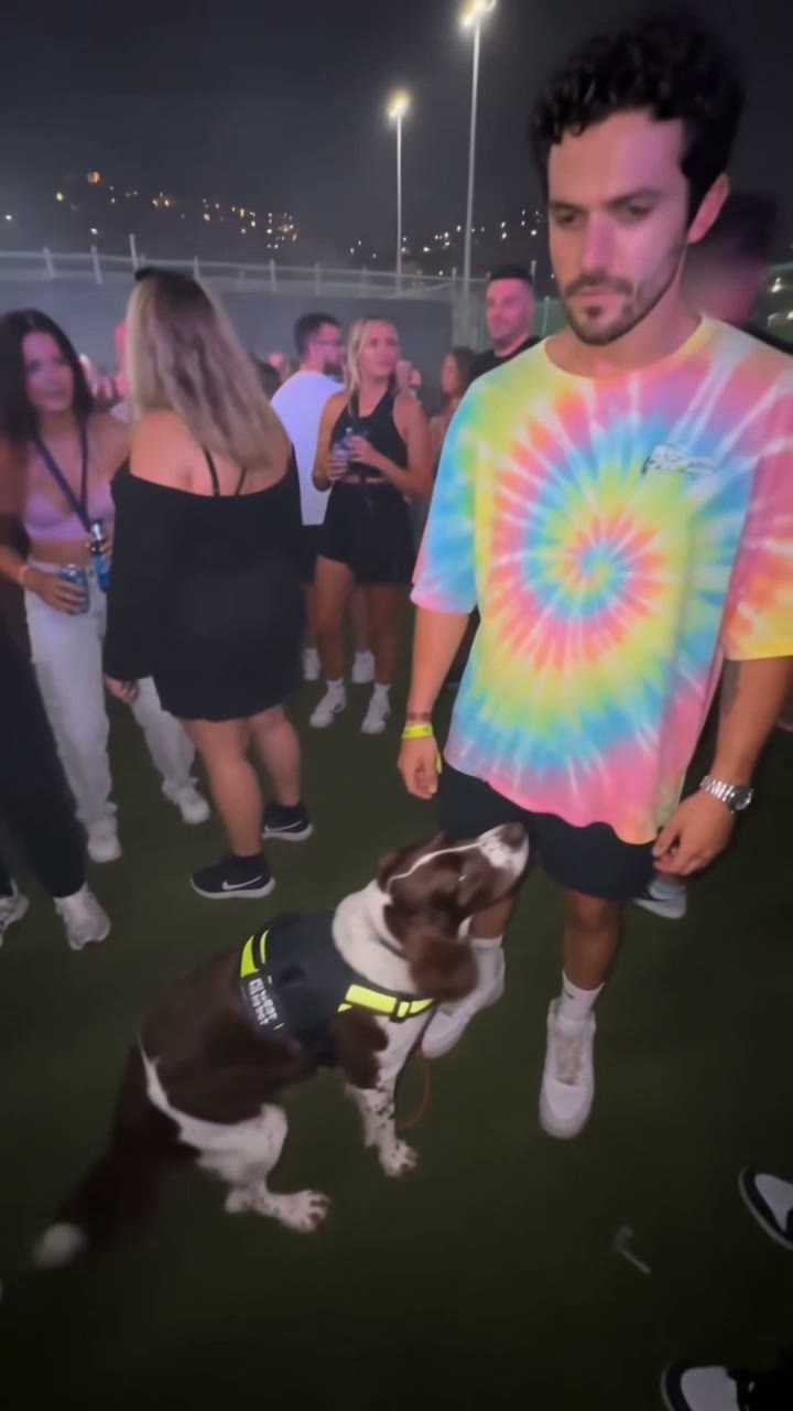 Sniffer Dog Meme example video, made with AI-made people