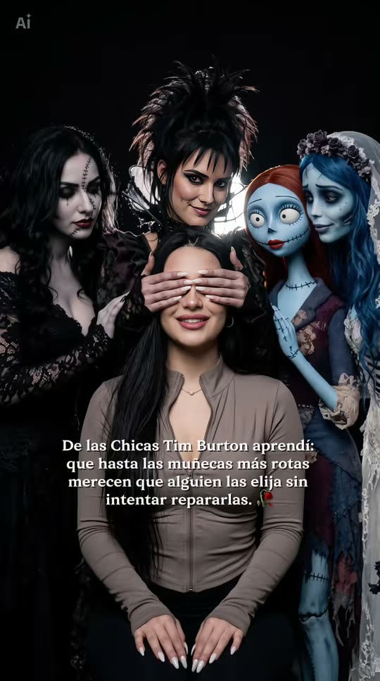 The original Tim Burton Girls reel by @fabihola_cc