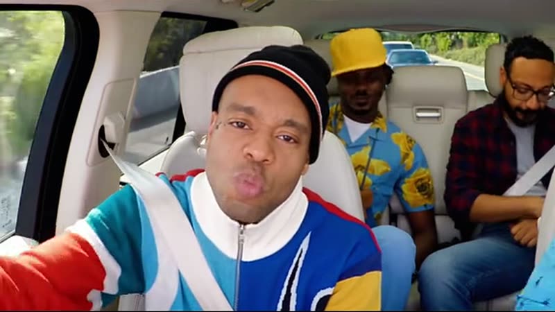 The original Carpool rap squad Walk It Like I Talk It reel by @brilliantfella